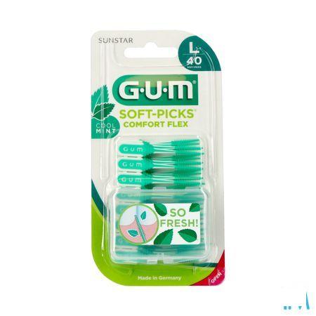 Gum Soft Picks Minty Large 40