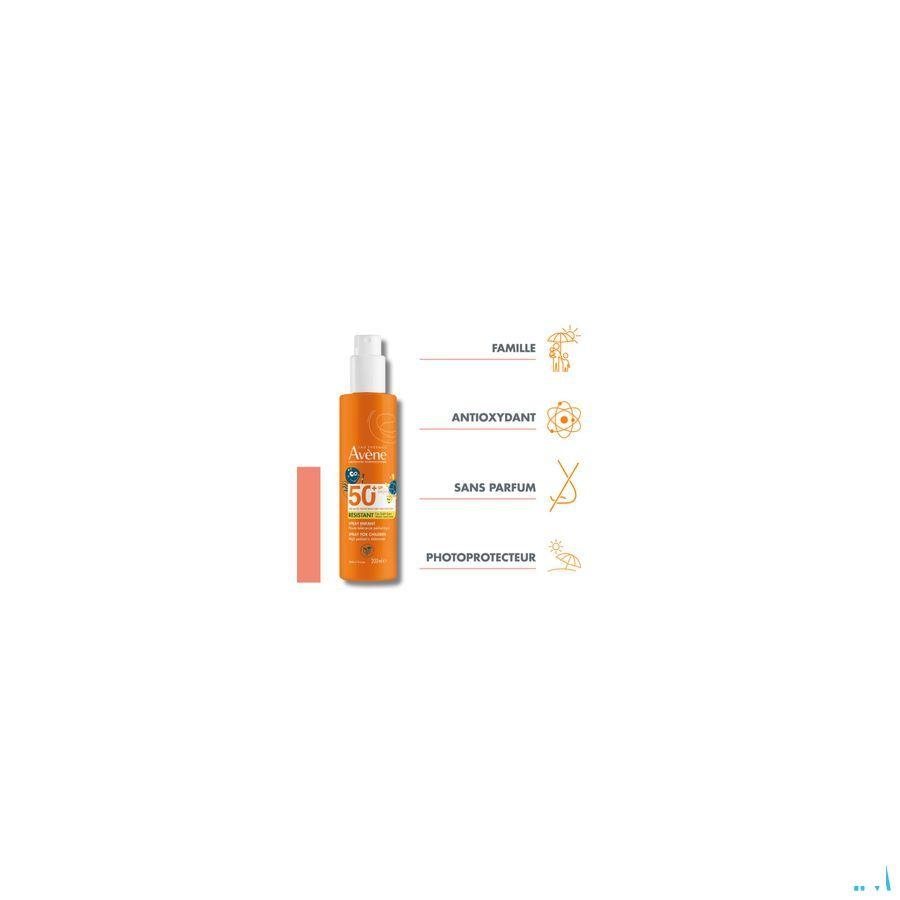 Avene Zonnespray Kind Ip50 + 200 ml  -  Avene