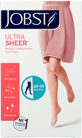 Jobst Ultrasheer Comf.C2 Bas Cuisse Cl.Black L
