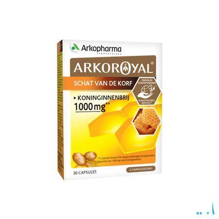 Arkoroyal Koninginnenbrij 1000Mg Caps 30