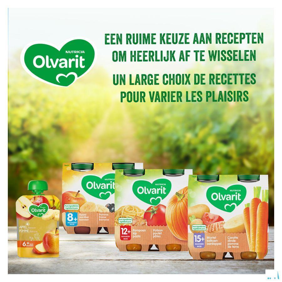 Olvarit Broccoli Rundsvlees Rijst 2x250 gr 18m02  -  Nutricia