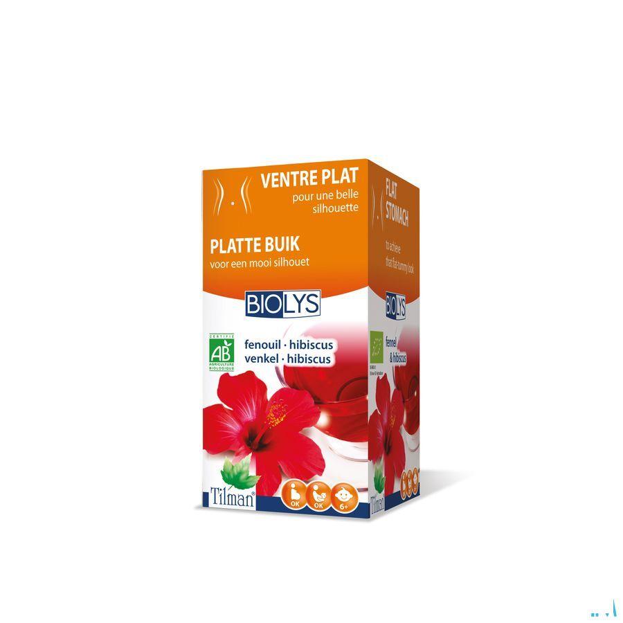 Biolys Fenouil-hibiscus Bio Tea-bags 20  -  Tilman