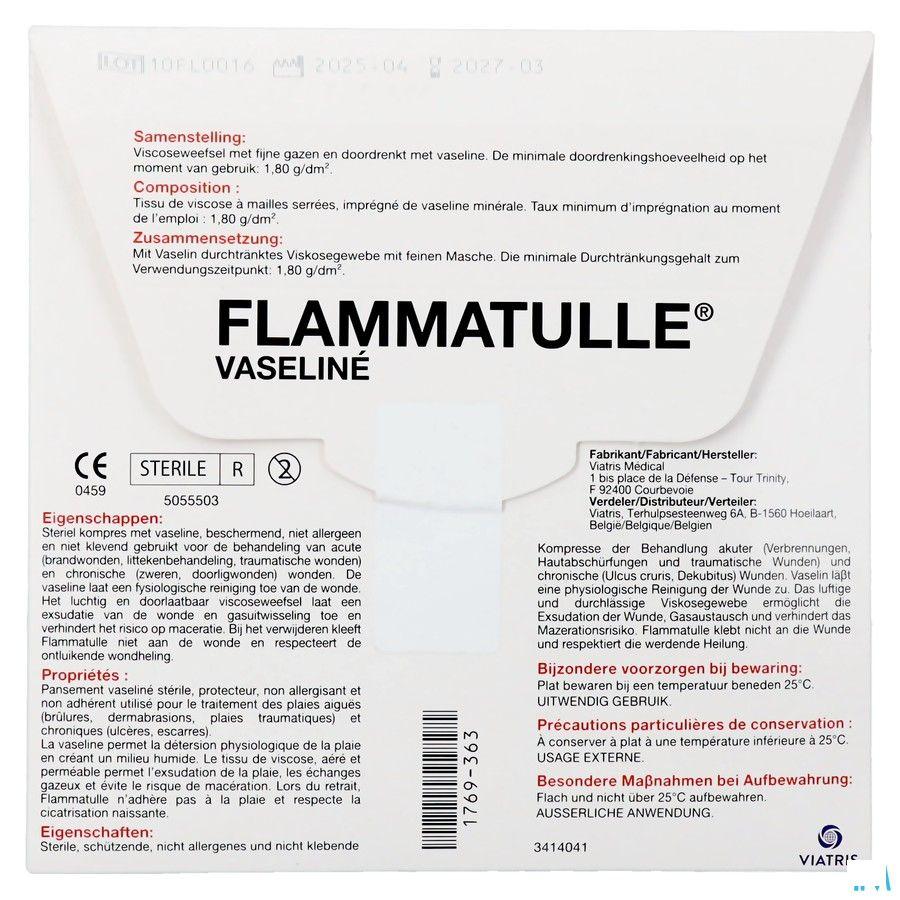 Flammatulle Vaseline Kp 10x10x10 Verv 1478726 