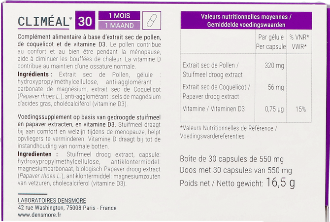 Climeal Caps 30