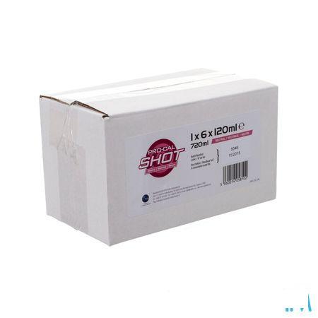 Pro-cal Shot Neutraal 6x120 ml 