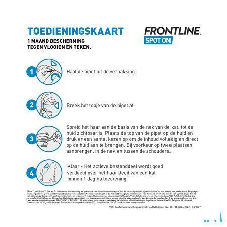 Frontline Spot On Chat et 3x0,50 ml
