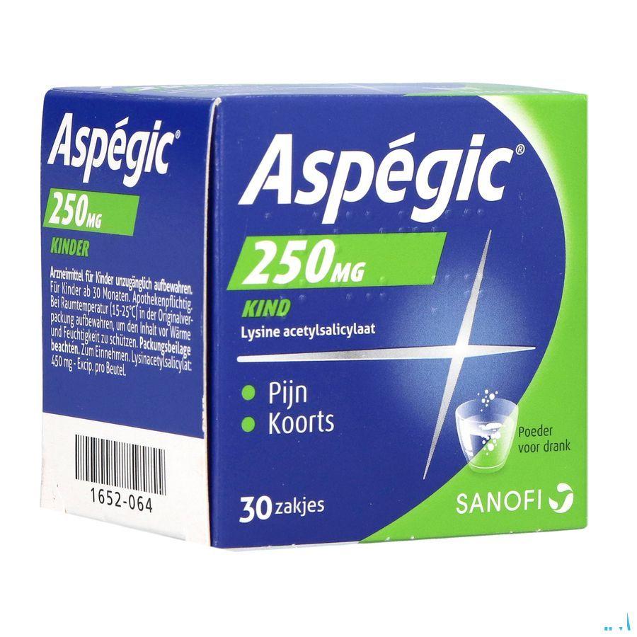 Aspegic 250 Pulv 30x 250 mg