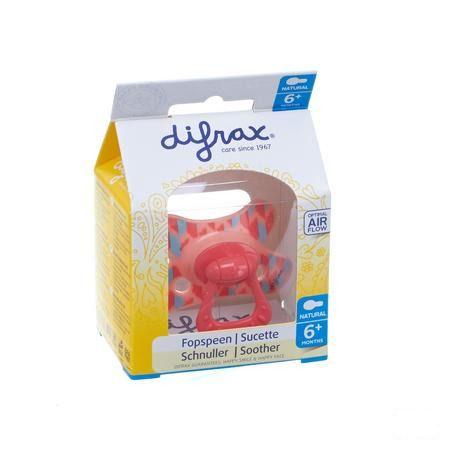 Difrax Fopspeen Natural 6 + M  -  Difrax