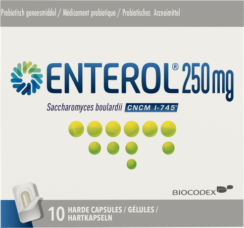 Enterol 250 mg Capsule Harde Dur sans blister 10x250 mg