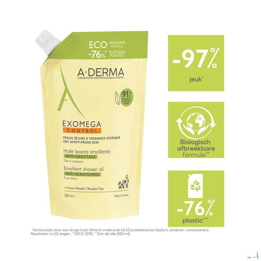 Aderma Exomega Control Huile Lav.Emol.Refill500 ml