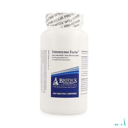 Biotics Intenzyme Forte 500 tabletten  -  Energetica Natura