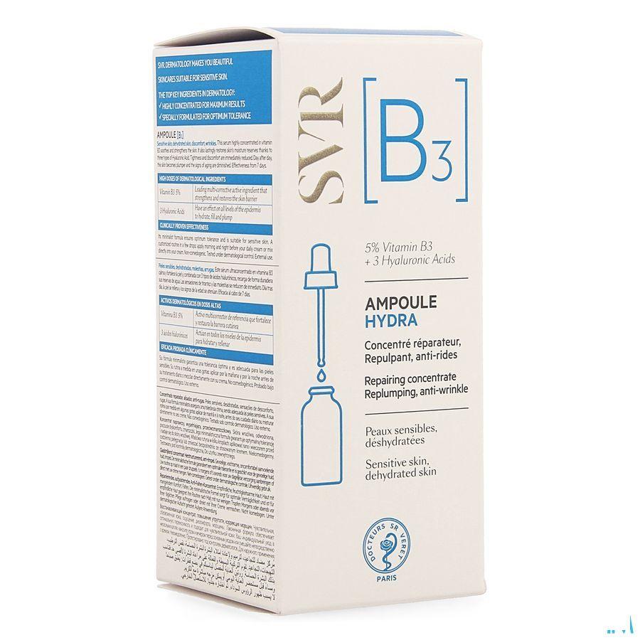 B Ampoule Hydra Fl 30 ml  -  Svr Laboratoire
