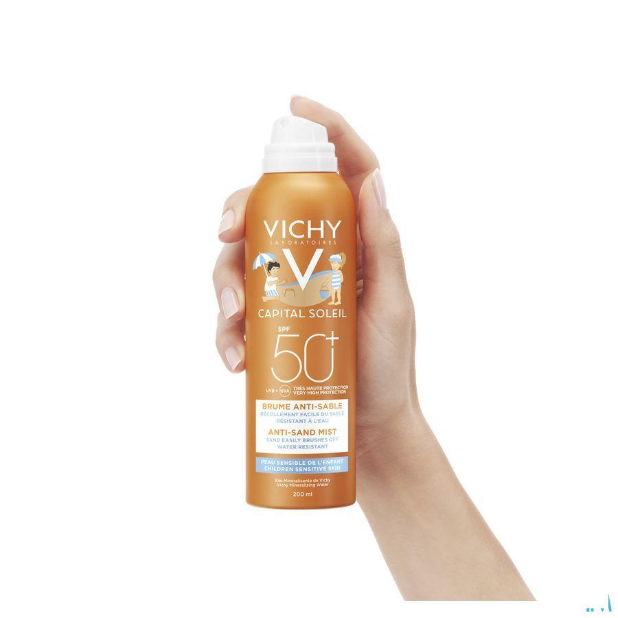 Vichy Ideal Soleil Anti sable Enf. Ip50 + Brume 200 ml  -  Vichy