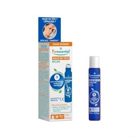 Puressentiel Roller Hoofdpijn 10 ml  -  Puressentiel