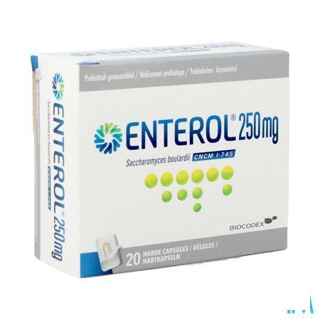 Enterol 250 mg Capsule Harde Dur S/blister 20x250 mg