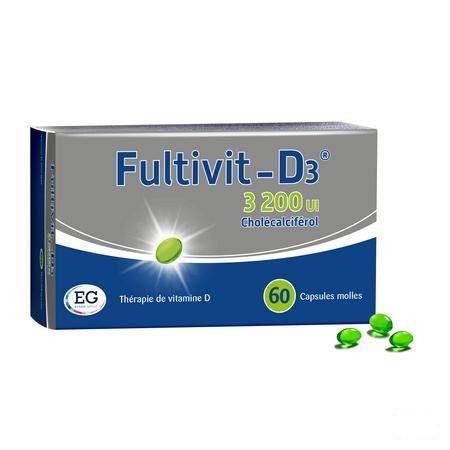 Fultivit-d3 3200IECapsule Zacht 60  -  EG