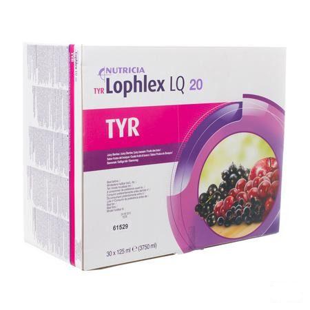 Tyr Lophlex Lq 20 Juicy Bosvruchten 30x125 ml  -  Nutricia
