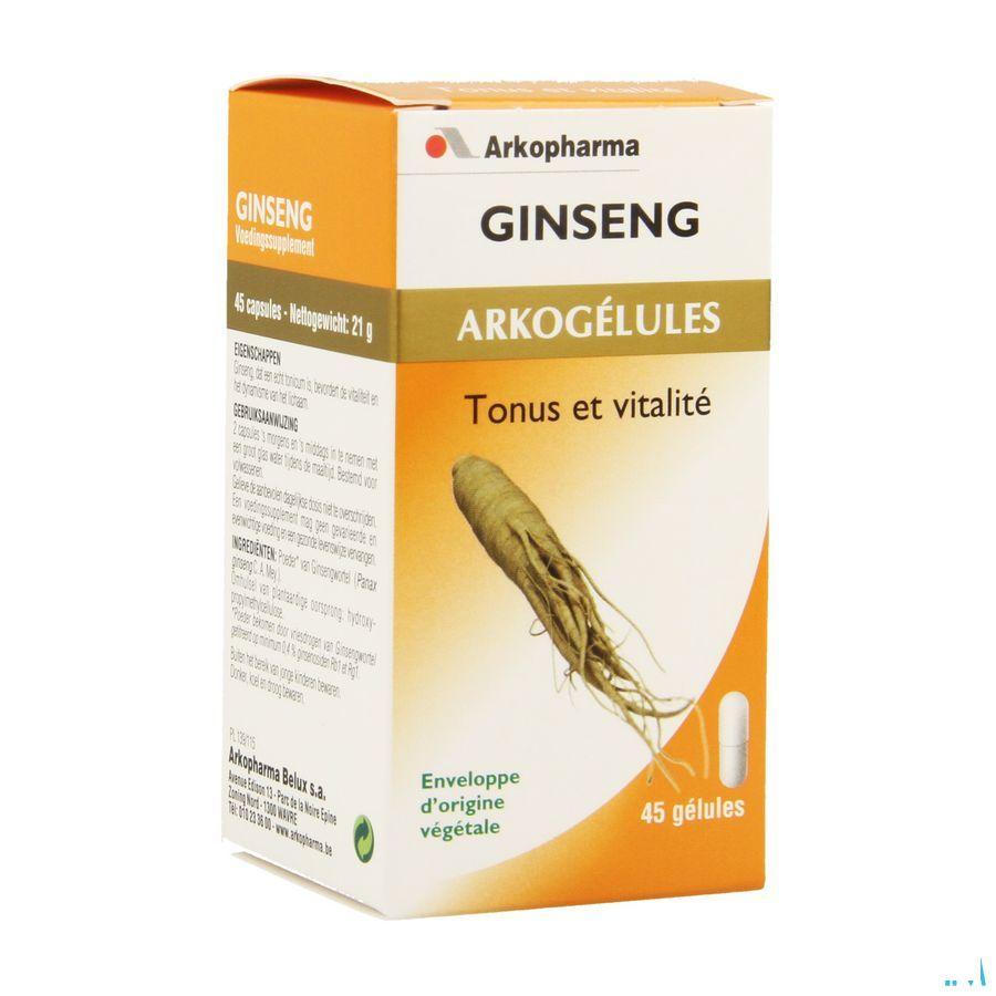 Arkocaps Ginseng Plantaardig 45  -  Arkopharma