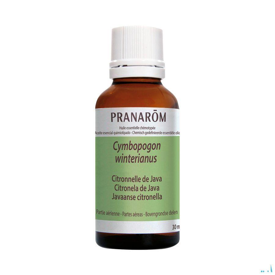 Citronnelle Java Essentiele Olie 30 ml  -  Pranarom