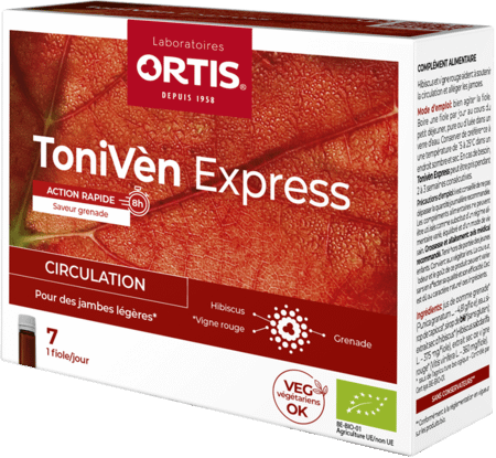 Ortis Toniven Express Monodosis Flacon 7x15 ml  -  Ortis