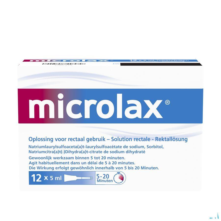 Microlax 12 X 5 ml