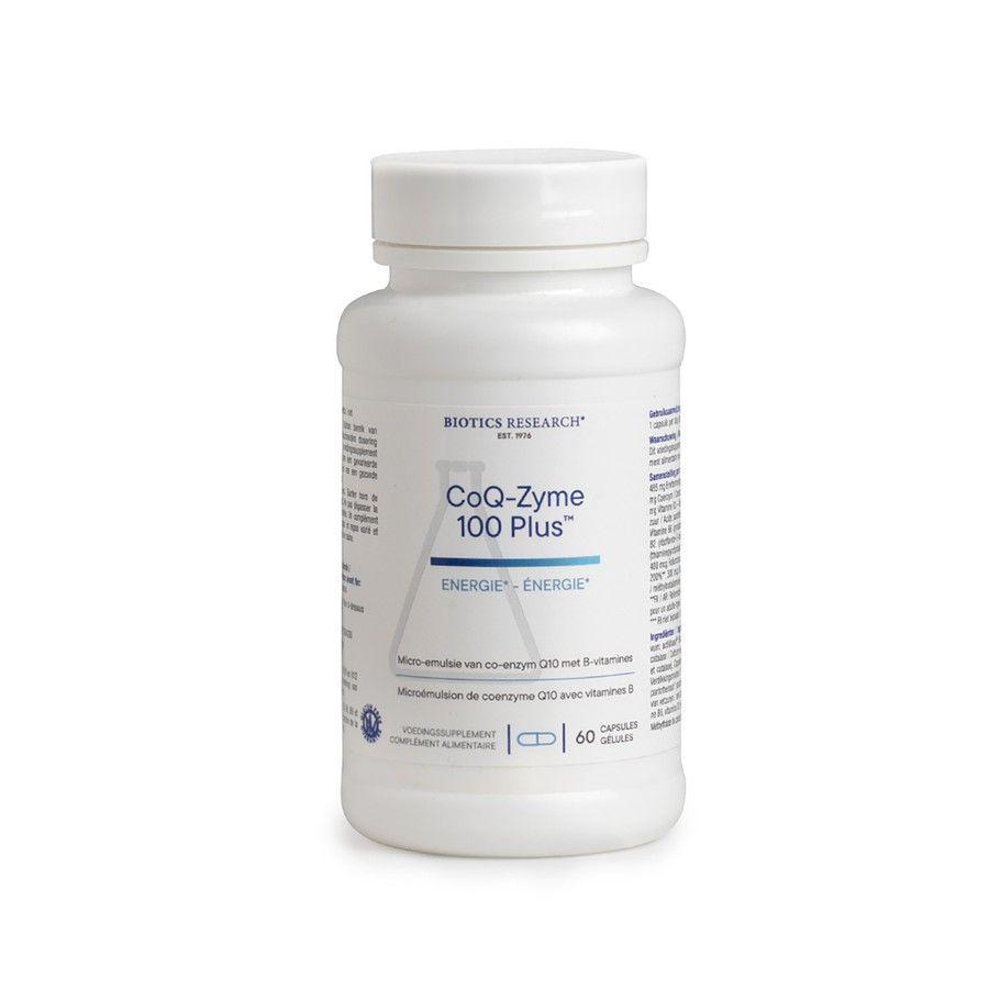 Biotics Coq-Zyme 100 Plus 60 gélules  -  Energetica Natura