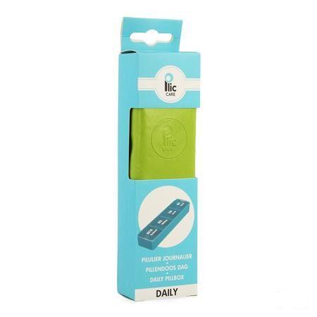 Plic Care Pillendoos Daily Groen
