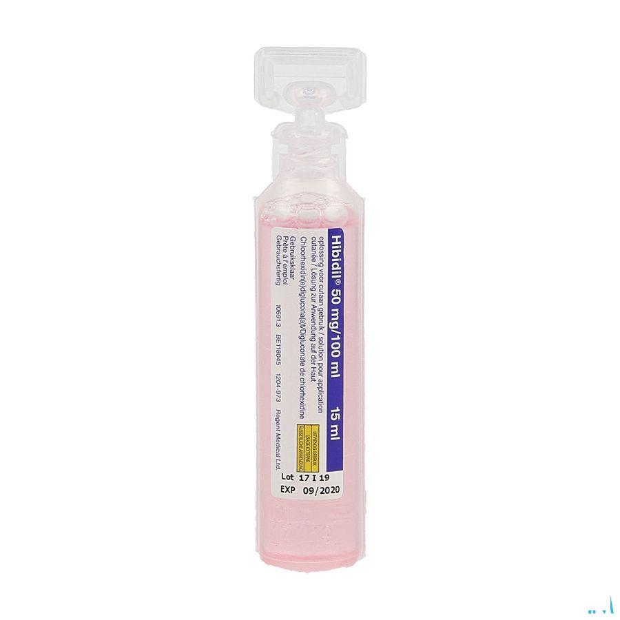 Hibidil Solution 10x15 ml Ud Bottelpack  -  Molnlycke Healthcare
