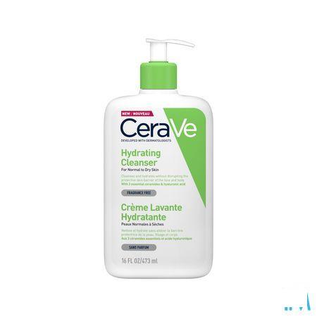 Cerave Creme Reiniging Hydraterend 473 ml  -  Cerave