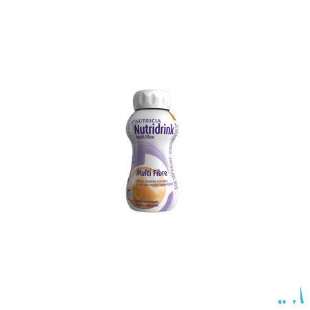 Nutridrink Multifibre Karamel 4x200 ml  -  Nutricia