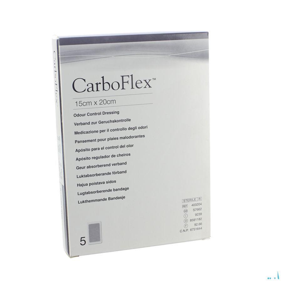 Carboflex Verband Abs.n/adh 15x20cm 5  -  Convatec
