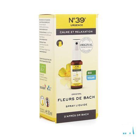 Bachbloesem Bio Nr 39 Noodgevallen Spray 20 ml  -  Eureka Pharma