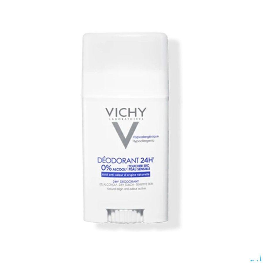 Vichy Deo P React. sans sel Alu Stick 24h 40 ml  -  Vichy