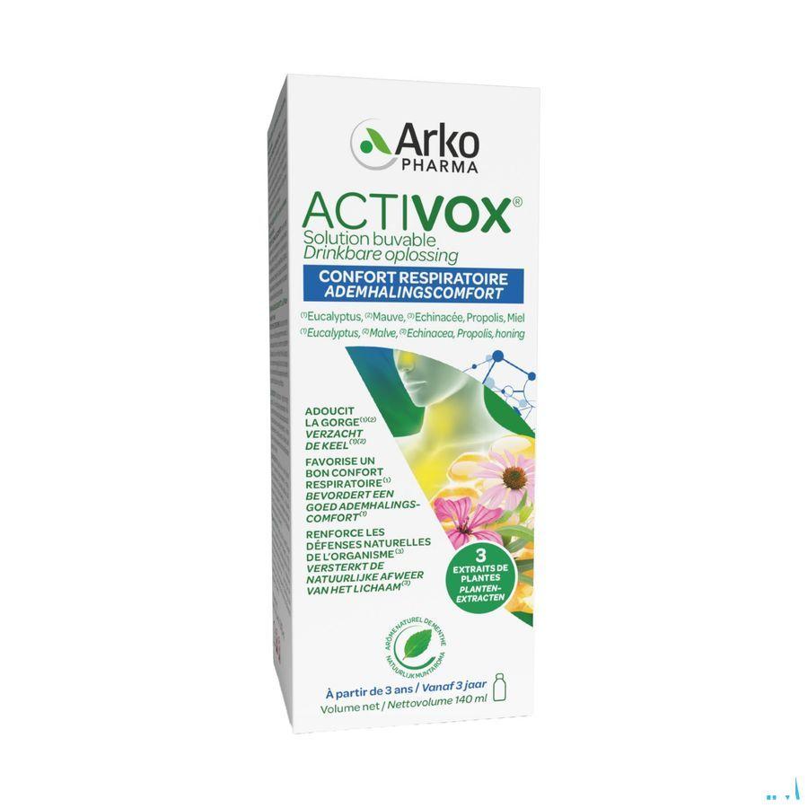 Activox Sirop Aux Herbes 150 ml  -  Arkopharma