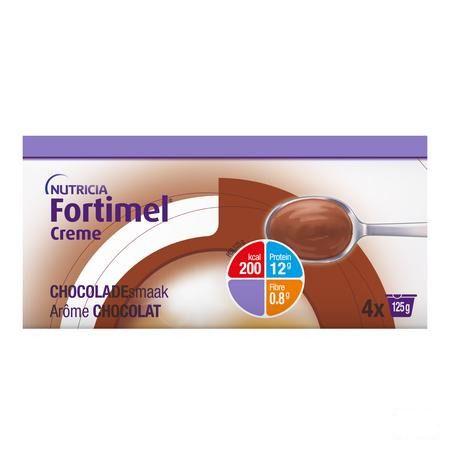 Fortimel Creme Chocolade 4X125 g  -  Nutricia