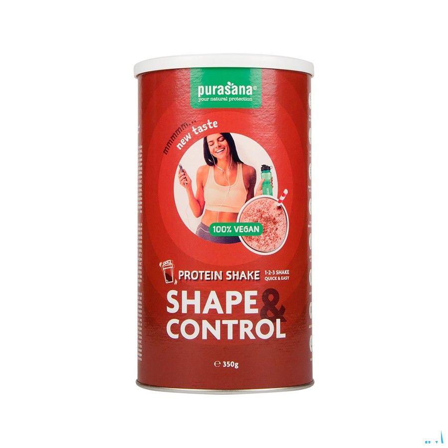 Purasana Shape & control Vegan Prot.shake Choco 350 gr