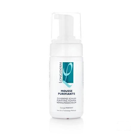 Longiderm Zuiverende Mousse Vh Pomp 100 ml