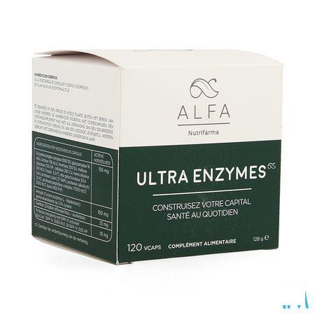 Alfa Ultra Enzymes Vcaps 120  -  Nutrifarma