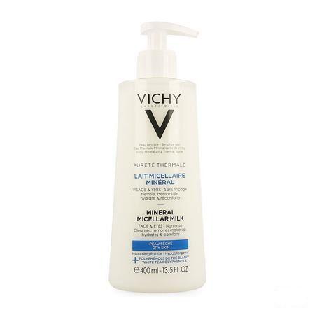 Vichy Pt Micellair Melk Droge Huid 400 ml  -  Vichy