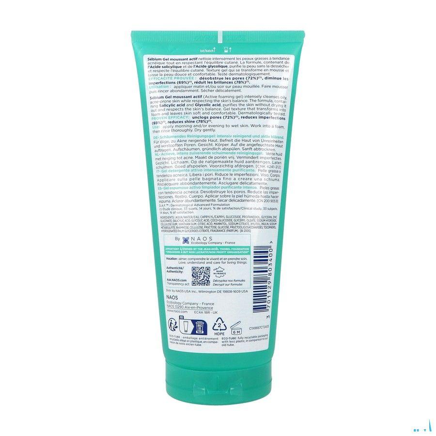Bioderma Sebium Gel Moussant Actif Tube 200 ml