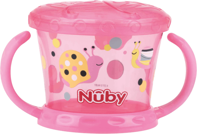 Nuby Boite Biscuits Designer Series Rose 12m +   -  New Valmar