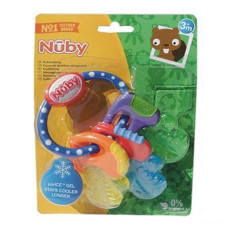 Nuby Koelbijtsleutels - 3m +   -  New Valmar