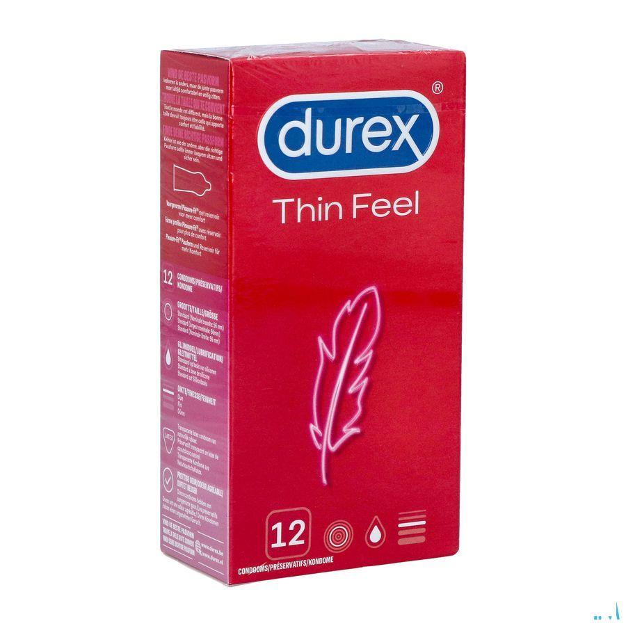 Durex Thin Feel Preservatifs 12