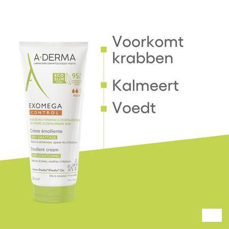 Aderma Exomega Control Emol. Creme 200 ml  -  Aderma