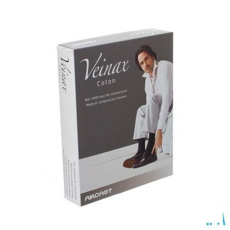 Veinax Chausset.homme Coton 2 Long Bl.marine 3