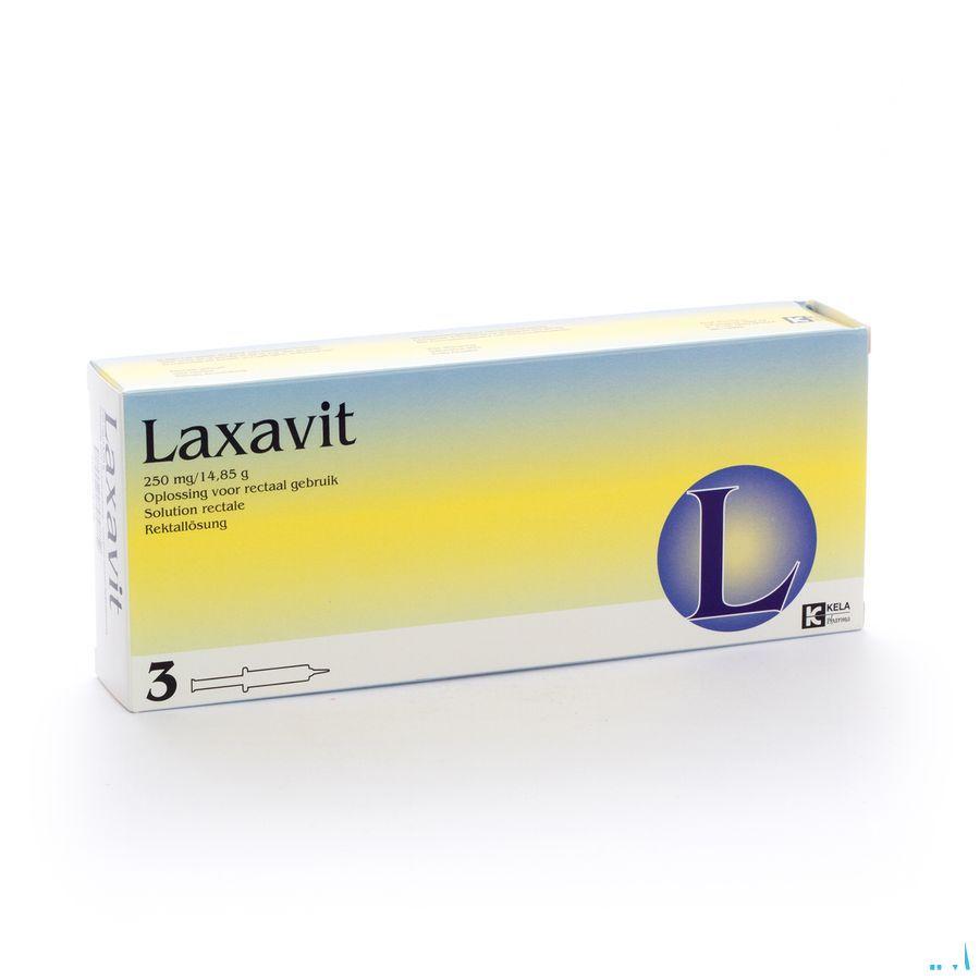 Laxavit Micro Enema Inj 3X12ml