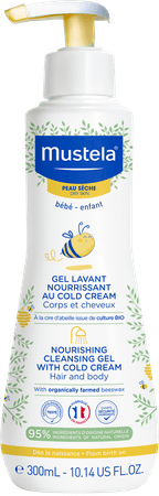 Mustela Ps Gel Lavant Nourrissant Cold Cream 300 ml
