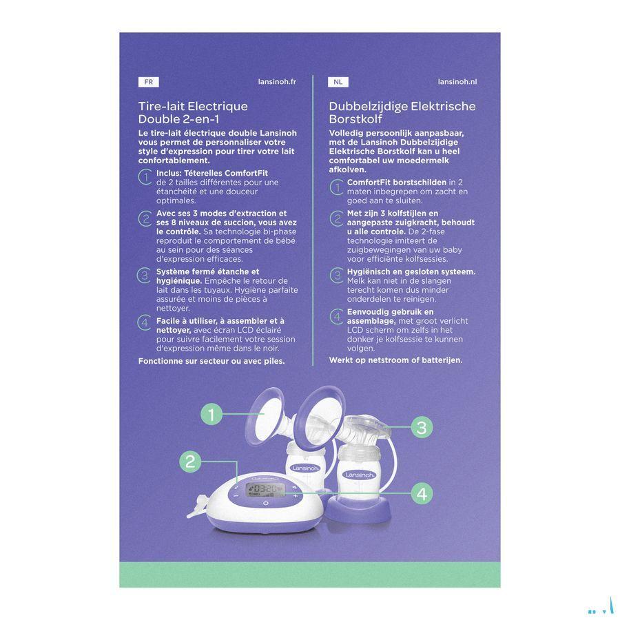 Lansinoh 2En1 Tire-Lait Electrique Double