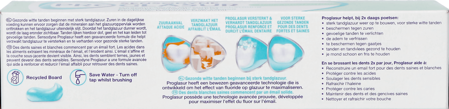 Sensodyne Proglasur Daily Protection Tube 75ml