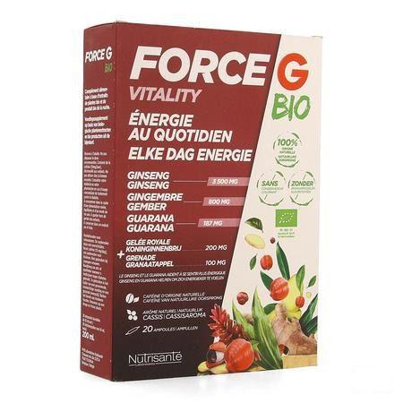 Force G Vitality Bio Ampullen 20  -  Nutrisante